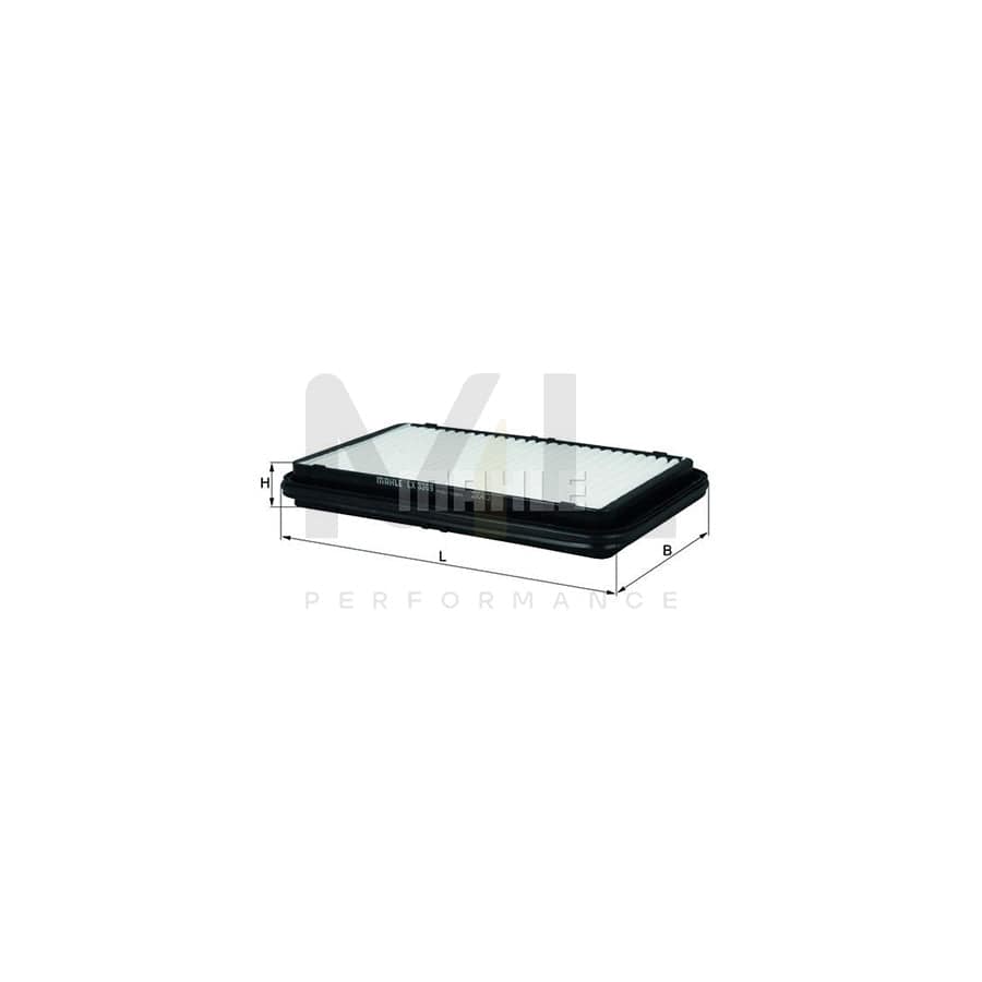 MAHLE ORIGINAL LX 3369 Air Filter for SUZUKI Ignis I (FH) Filter Insert | ML Performance Car Parts
