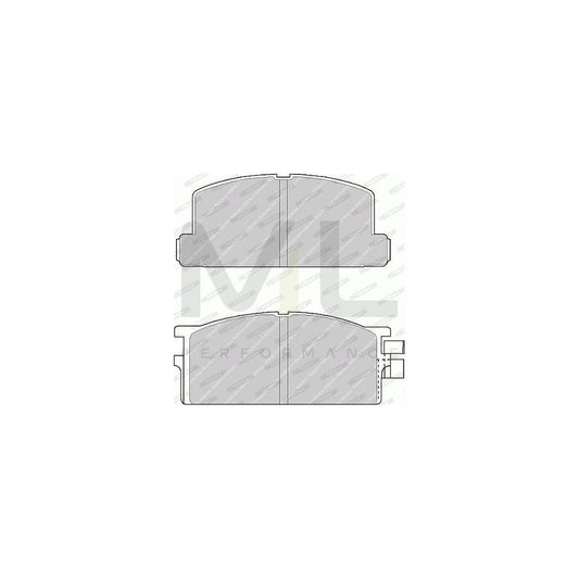 Ferodo Premier FVR295 Brake Pad Set With Acoustic Wear Warning