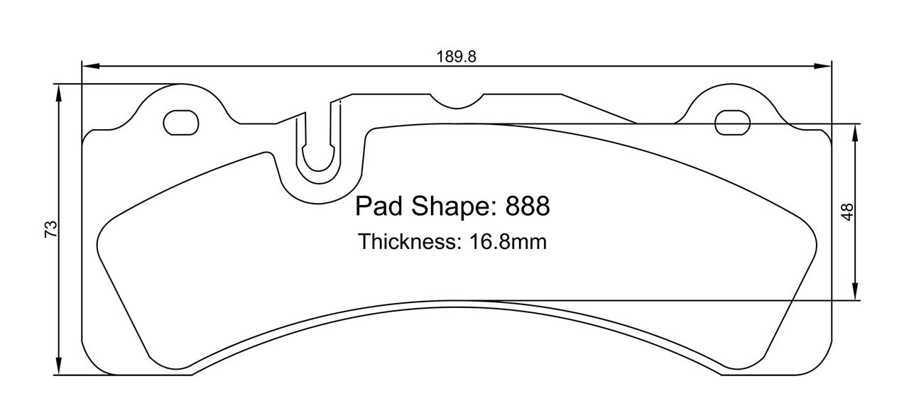 Paragon PBP888 Brake Pads