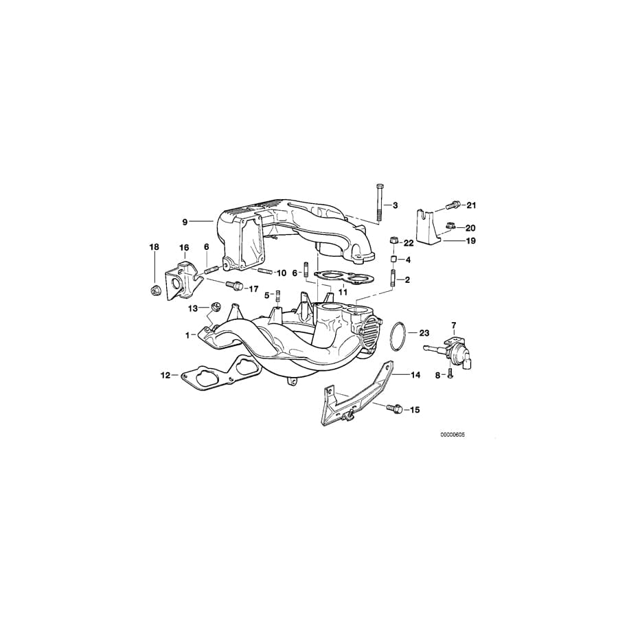 Genuine BMW 11611734227 E36 Support (Inc. 318i & 318is)