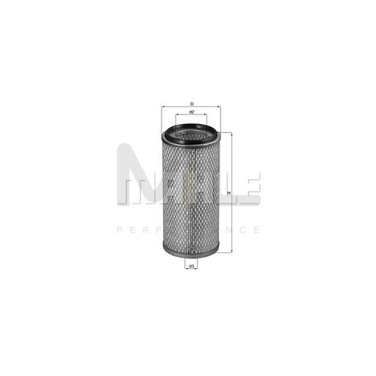 MAHLE ORIGINAL LX 872 Air Filter Filter Insert