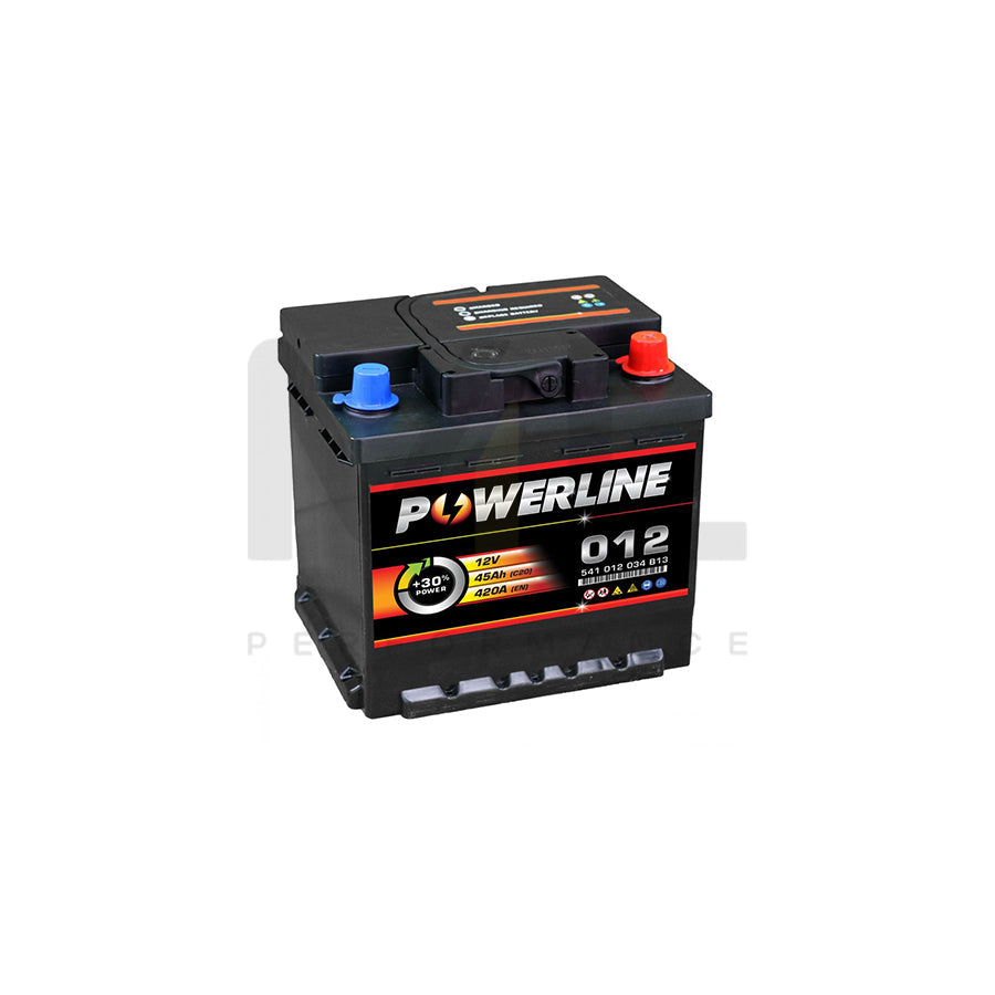 Powerline 012 Car Battery 12V