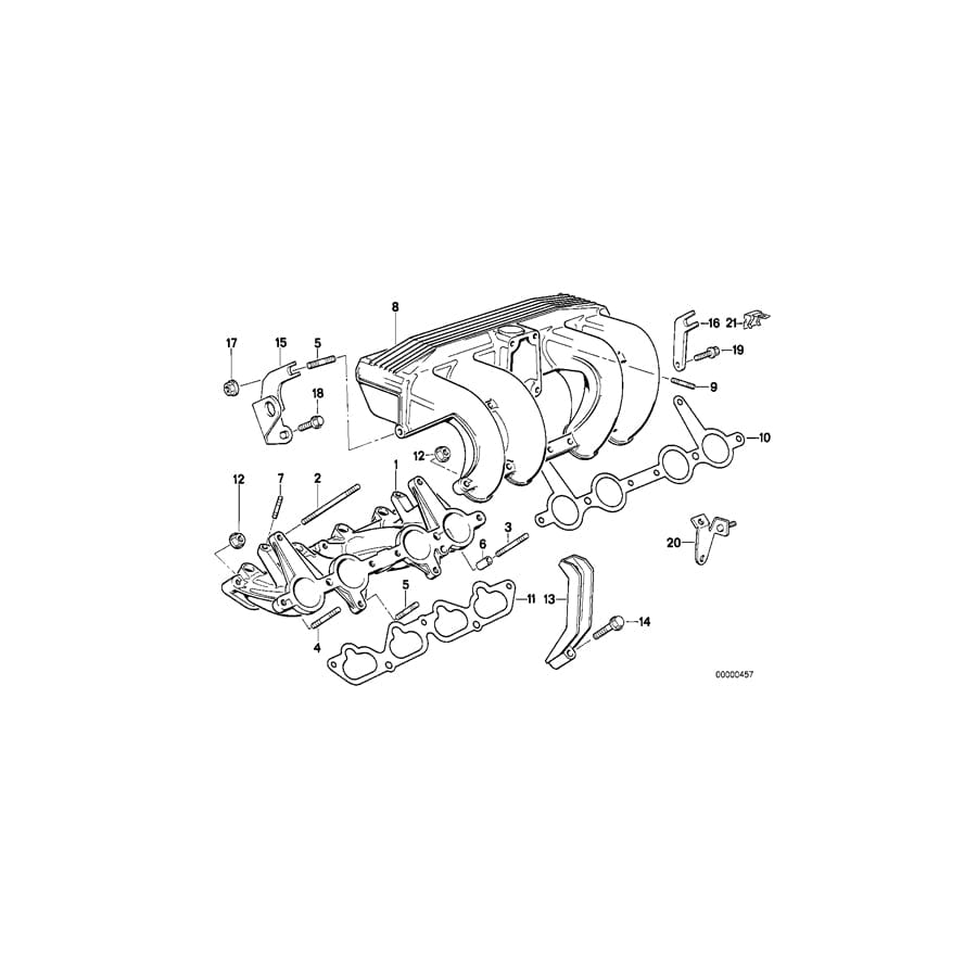 Genuine BMW 11611721914 E30 Support (Inc. 318i & 318is)