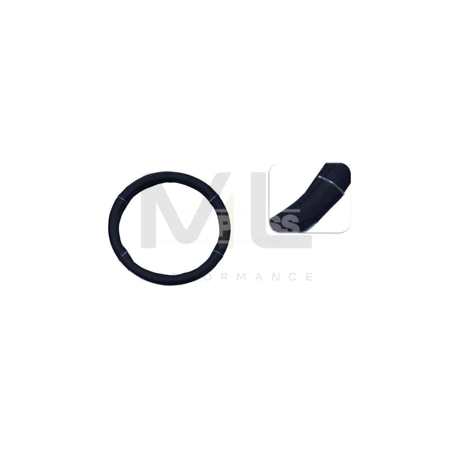 CARPRISS 79323325 Steering wheel cover Black, Carbon, Ø: 37-39cm, PU (Polyurethane), Thermoplast