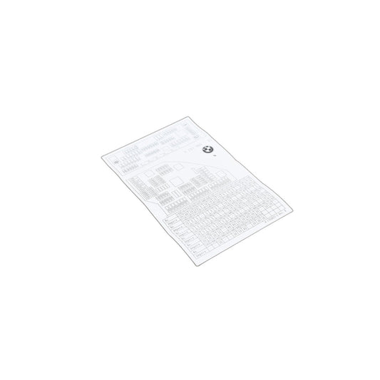 Genuine BMW 71239267980 F13 Map, Fuse Grouping (Inc. 650iX 4.0, 740d & 535i)