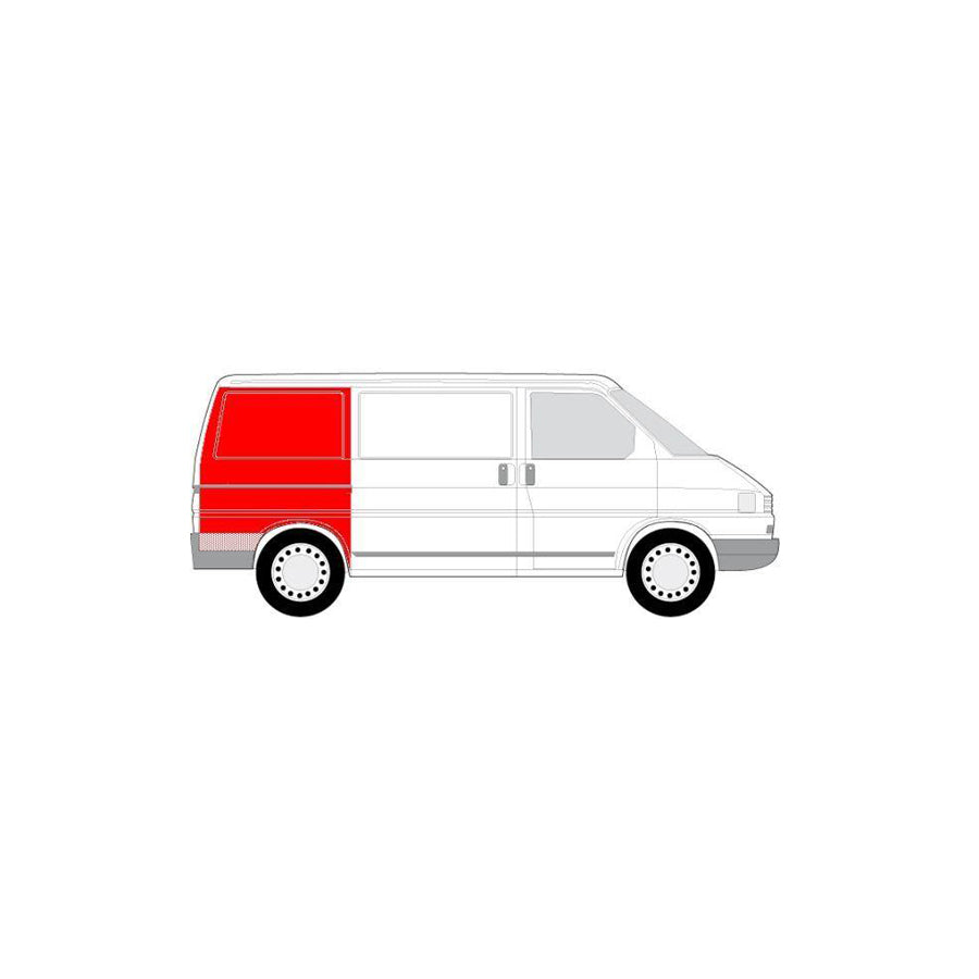 Blic 6504-03-9558578P Wing Fender for VW Transporter