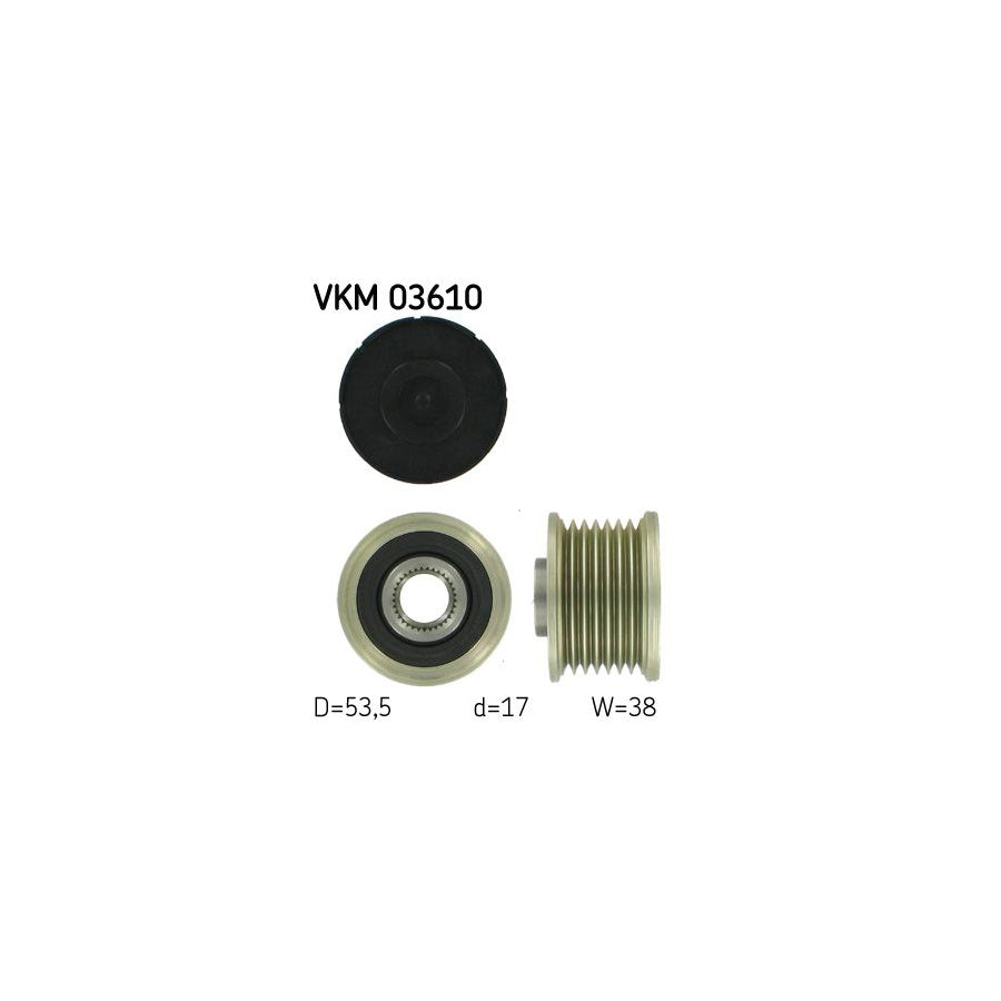 Skf Vkm 03610 Alternator Freewheel Clutch