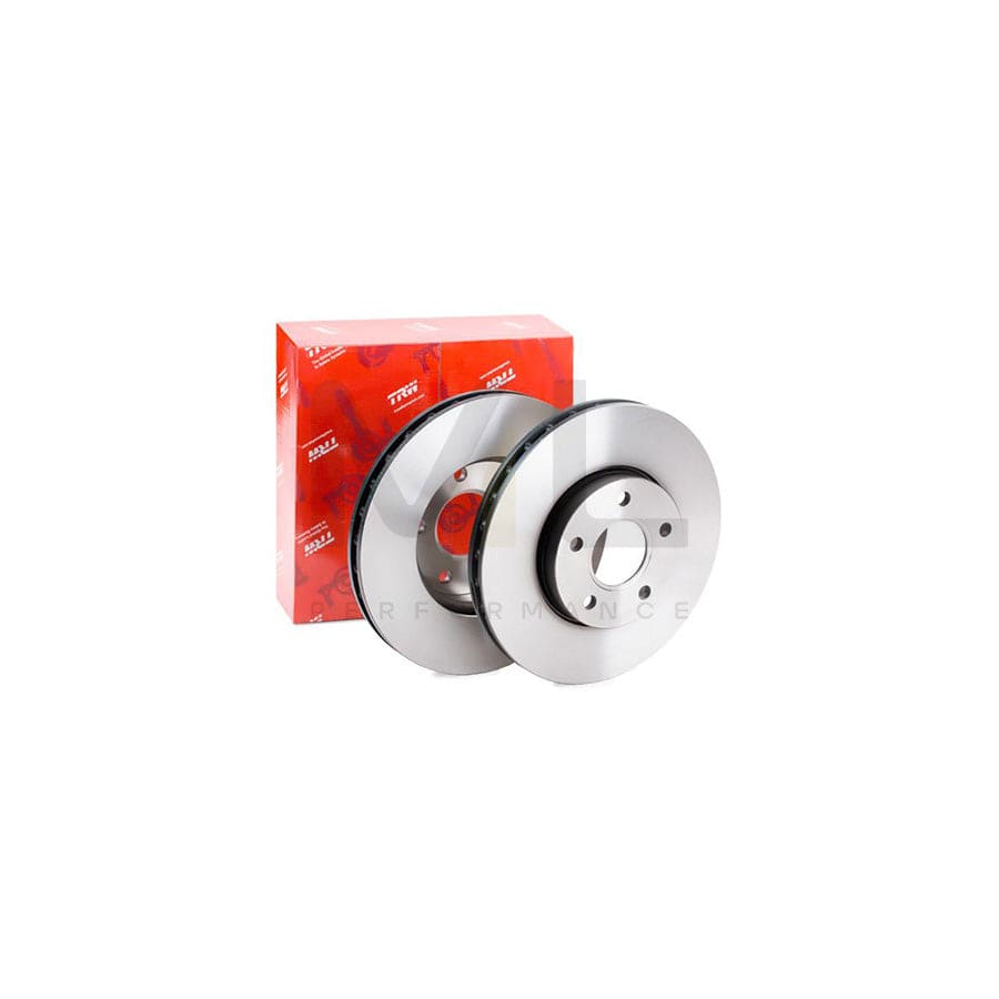 TRW DF6138 Brake Disc Vented, Painted  - 1 piece