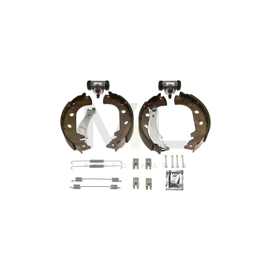 TRW Brake Kit BK1747 Brake Shoe Set for FIAT MAREA with wheel brake cylinder