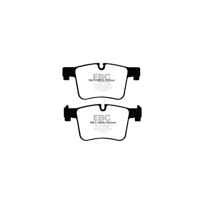 EBC PD11KF1267 BMW Greenstuff Front Brake Pad & GD Disc Kit - ATE Caliper 2 | ML Performance UK Car Parts
