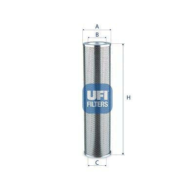 UFI 83.087.00 Filter, Operating Hydraulics