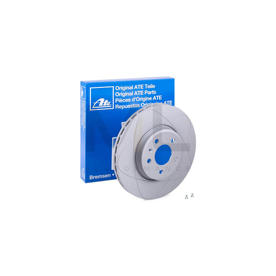 ATE PowerDisc 24.0325-0184.1 Brake Disc Vented, Coated, High-carbon, with bolts/screws  - 1 piece