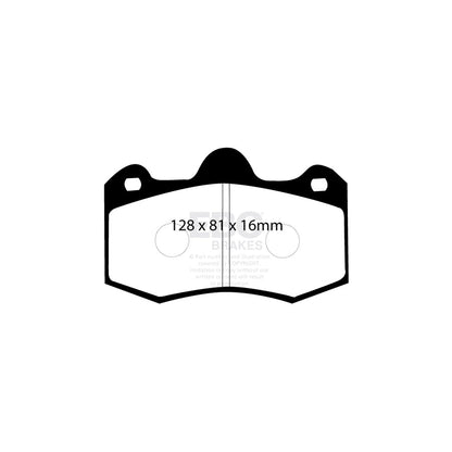 EBC DP9036 Holden Morgan Renault Seat Orangestuff Front/Rear Brake Pads - AP/Girling/TRW Caliper 2 | ML Performance UK Car Parts