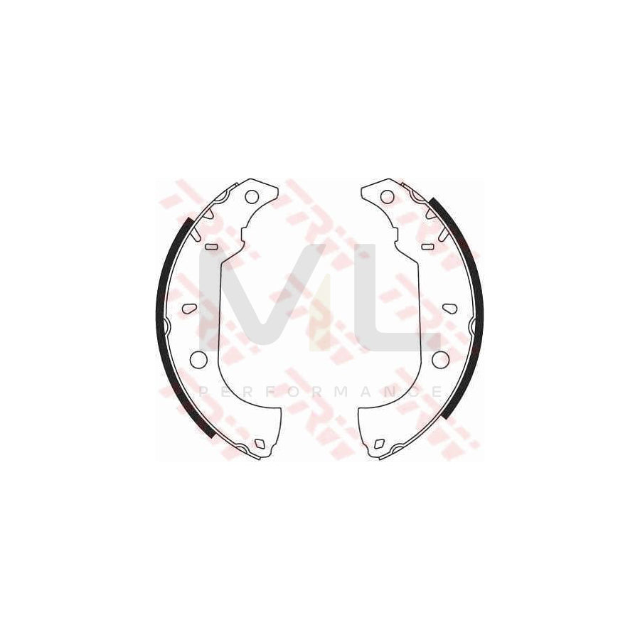 TRW GS8614 Brake Shoe Set