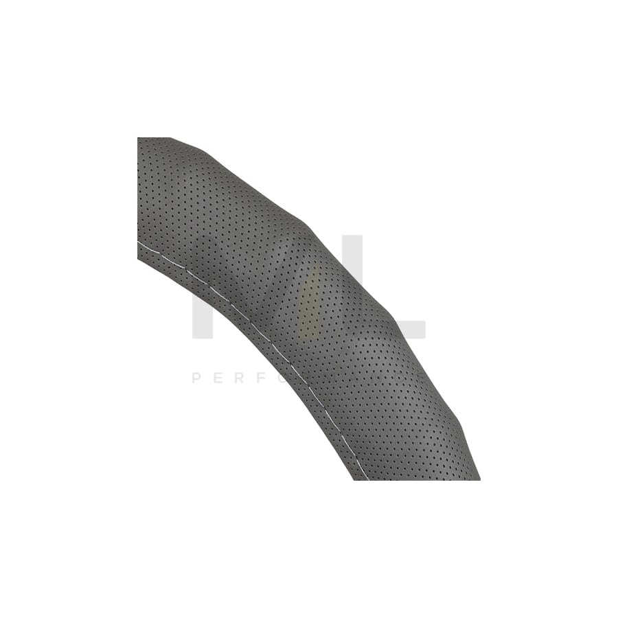 HEYNER SOFT COMFORT PRO 600200 Steering wheel cover Grey, Ø: 37-39cm, PVC
