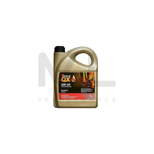 TRIPLE QX Fully Synthetic Engine Oil 5W-40 A3/B4 - 5Ltr