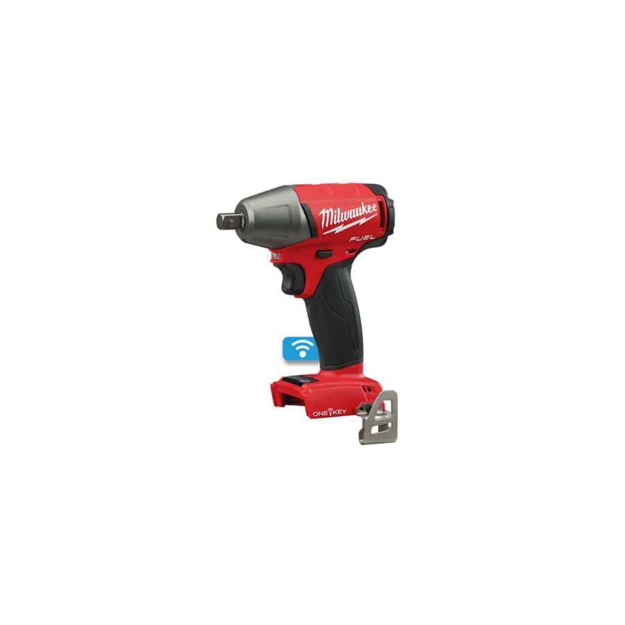 Milwaukee Power Tools MILM18OIW12O M18 ONEIWP12-0 Fuel ONE-KEY 1/2in Pin Detent Impact Wrench 18V Bare Unit