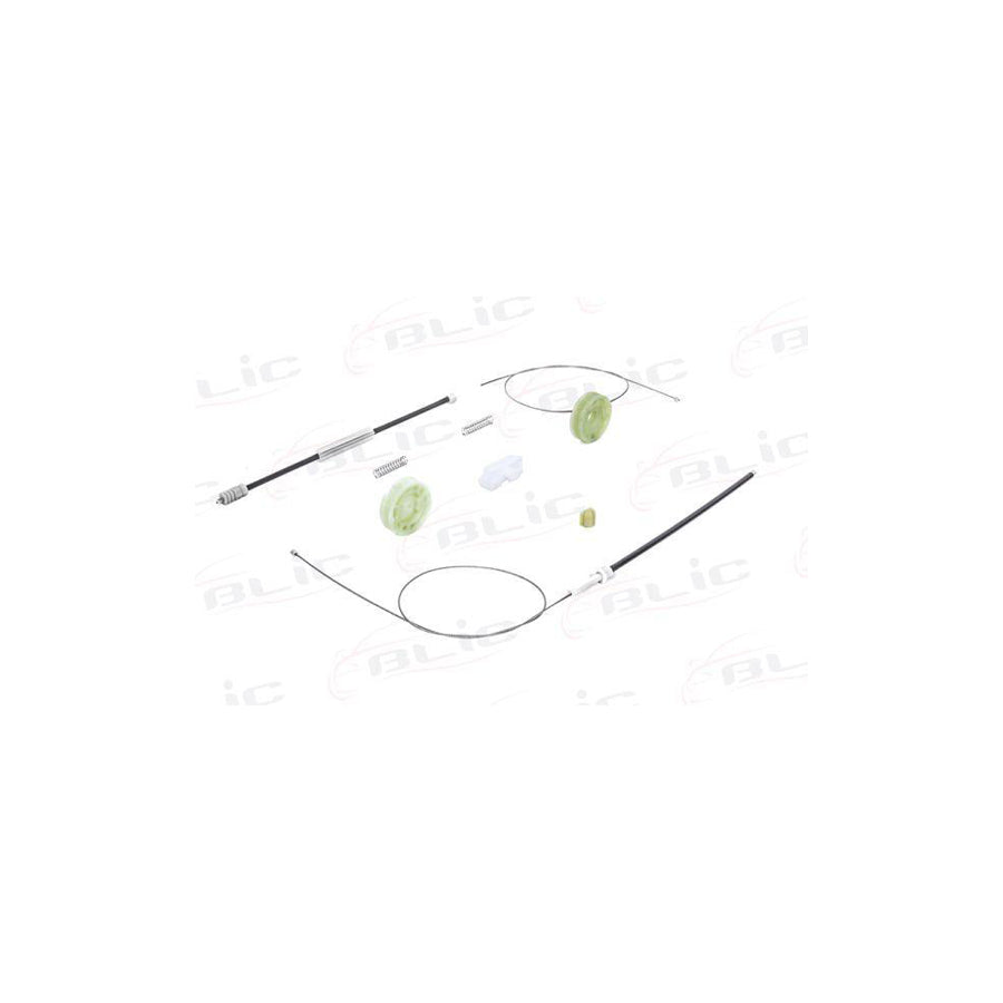 Blic 6205-08-009802P Repair Set, Window Regulator for Peugeot 605 Saloon
