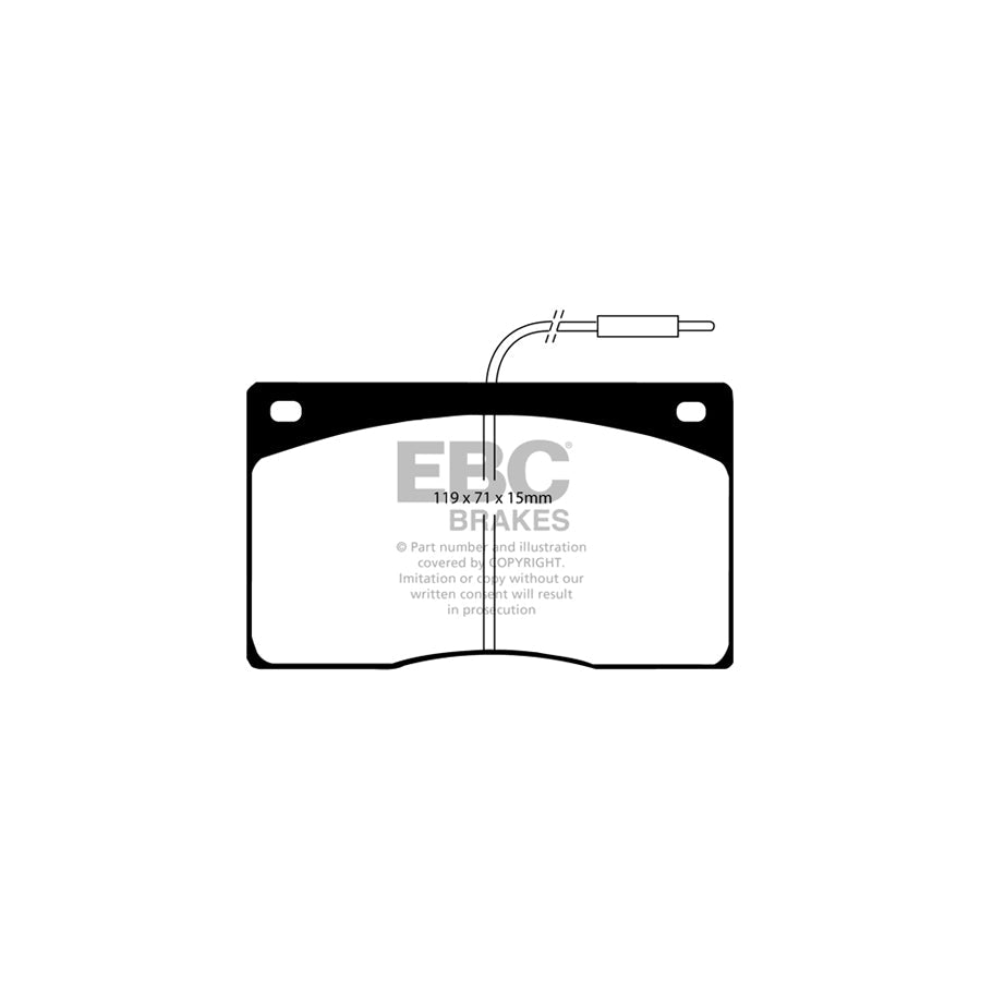 EBC DP581 Renault Master Ultimax Front Brake Pads 2 | ML Performance UK Car Parts
