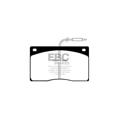 EBC DP581 Renault Master Ultimax Front Brake Pads 2 | ML Performance UK Car Parts