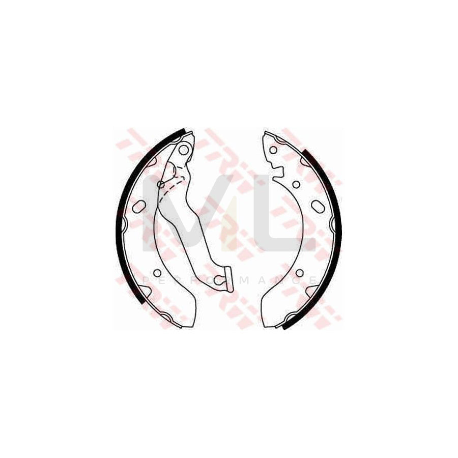 TRW GS8569 Brake Shoe Set