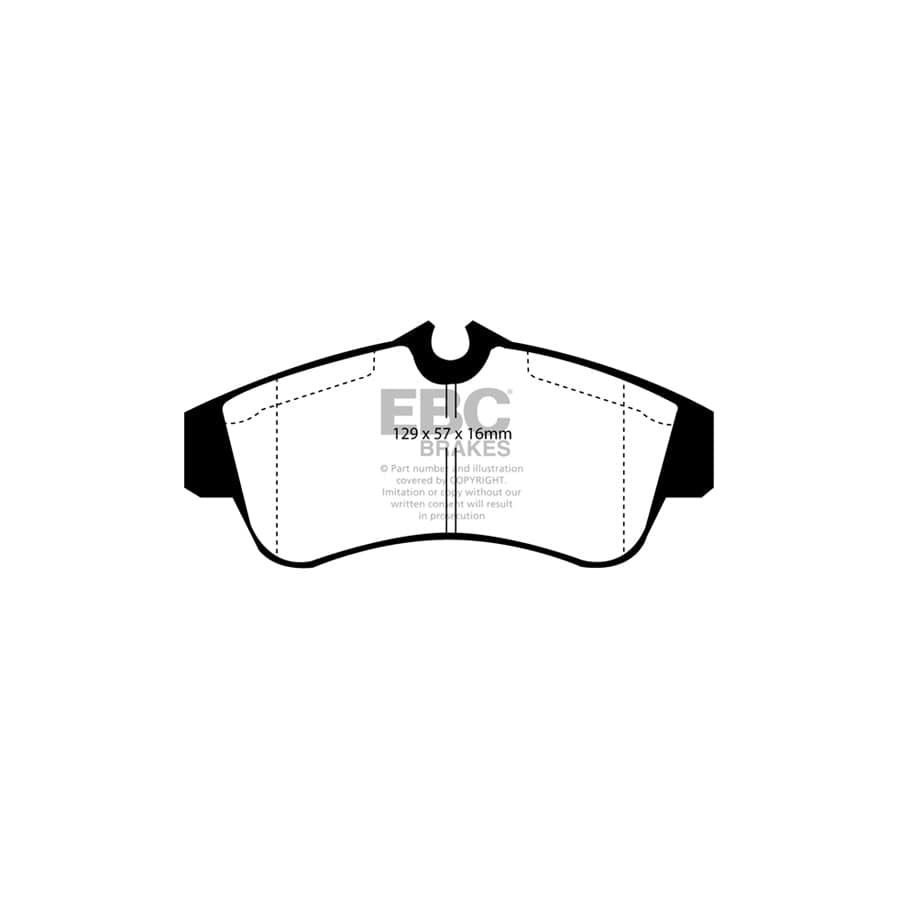 EBC PDKF1415 Nissan Primera Ultimax Front Brake Pad & Plain Disc Kit - Girling/TRW Caliper 2 | ML Performance UK Car Parts