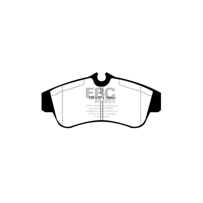 EBC PDKF1415 Nissan Primera Ultimax Front Brake Pad & Plain Disc Kit - Girling/TRW Caliper 2 | ML Performance UK Car Parts