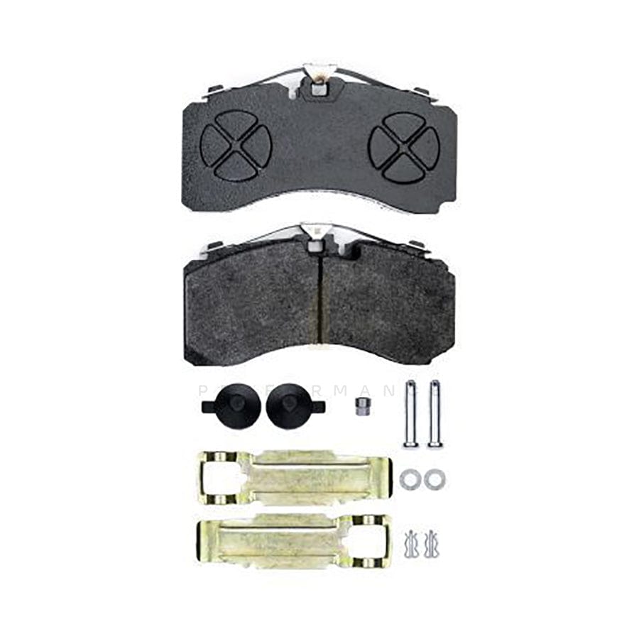 TEXTAR 2932801 Brake pad set prepared for wear indicator