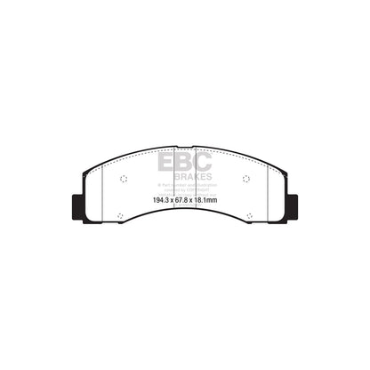 EBC DP43088R Ford F-150 Yellowstuff Front Brake Pads 2 | ML Performance UK Car Parts
