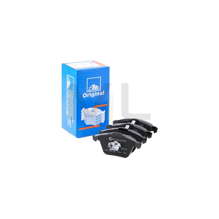 ATE 13.0460-7204.2 Brake pad set excl. wear warning contact, not prepared for wear indicator