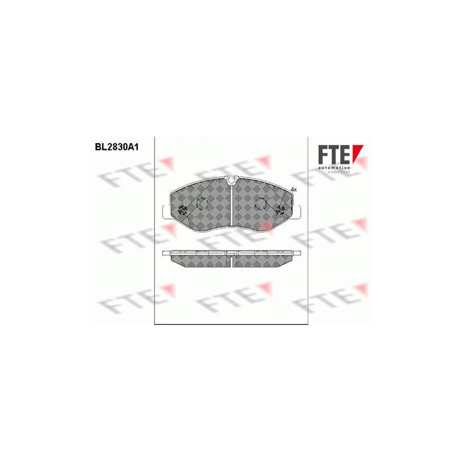 FTE 9011010 Brake Pad Set