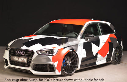 Rieger 00056791 Audi 8V Front Bumper (A3 & S3) 2 | ML Performance UK Car Parts