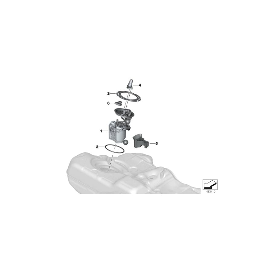 Genuine BMW 16117467659 G05 G07 Supply Module (Inc. X5 50iX & X7 50iX)