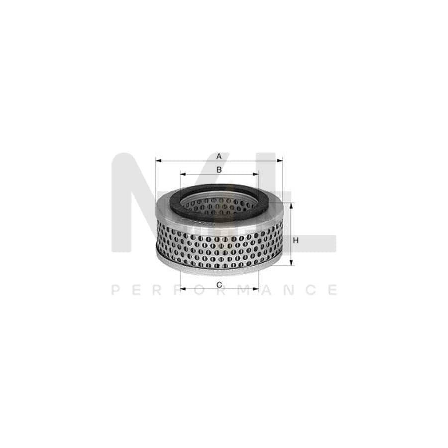 MANN-FILTER C 38 161 Air Filter suitable for MERCEDES-BENZ S-Class Saloon (W140) Filter Insert