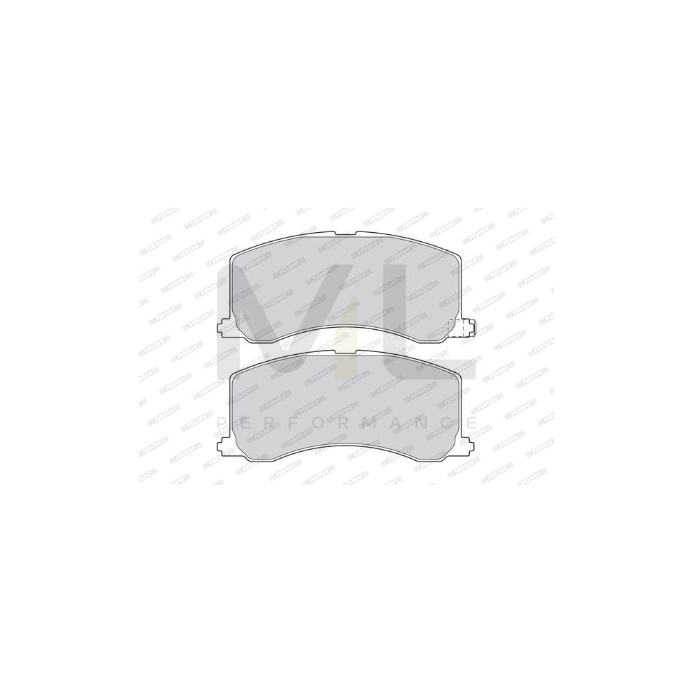 Ferodo Premier FDB1100 Brake Pad Set With Acoustic Wear Warning