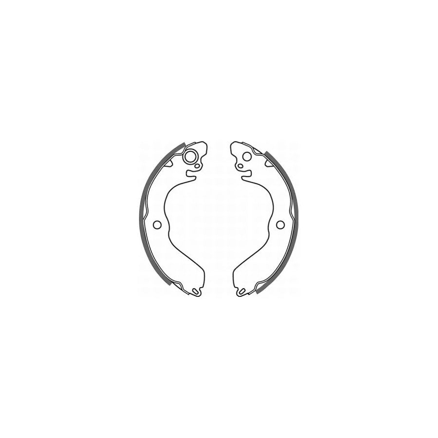ABE C05031ABE Brake Shoe Set