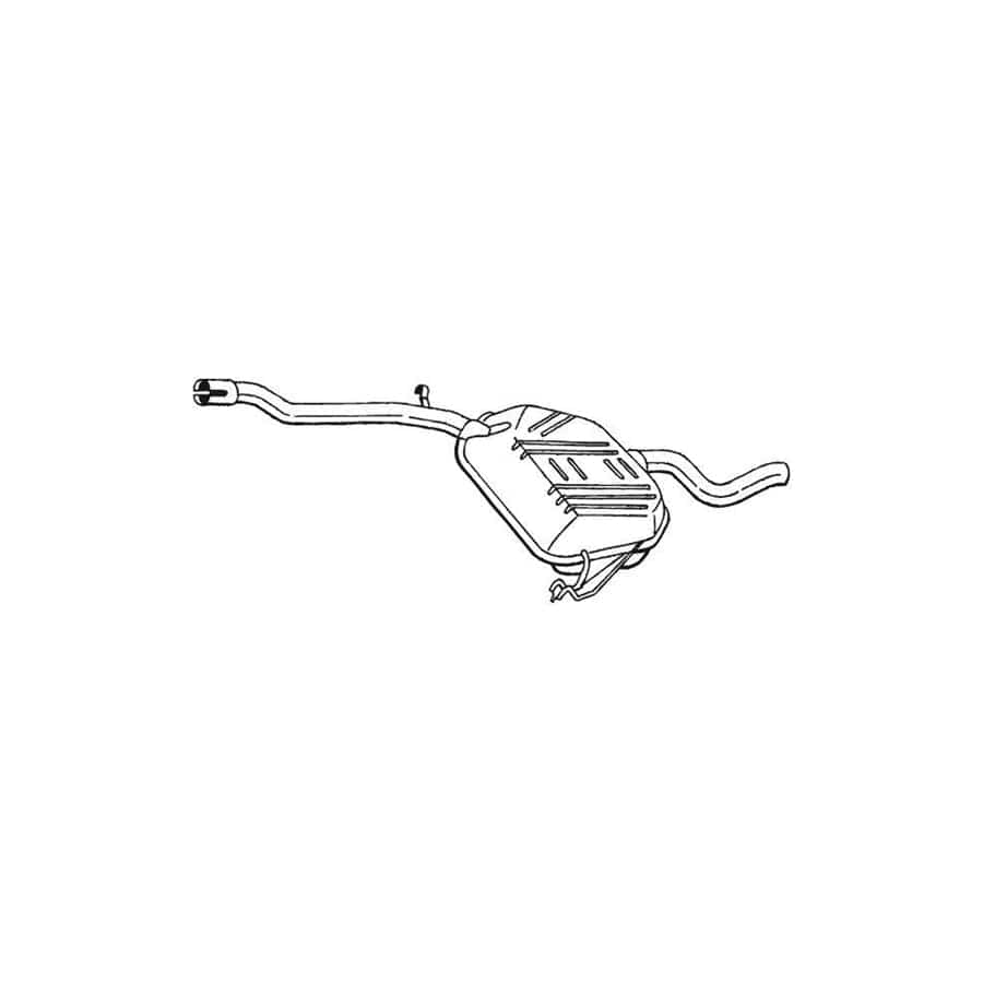 Bosal 278-387 Middle Silencer