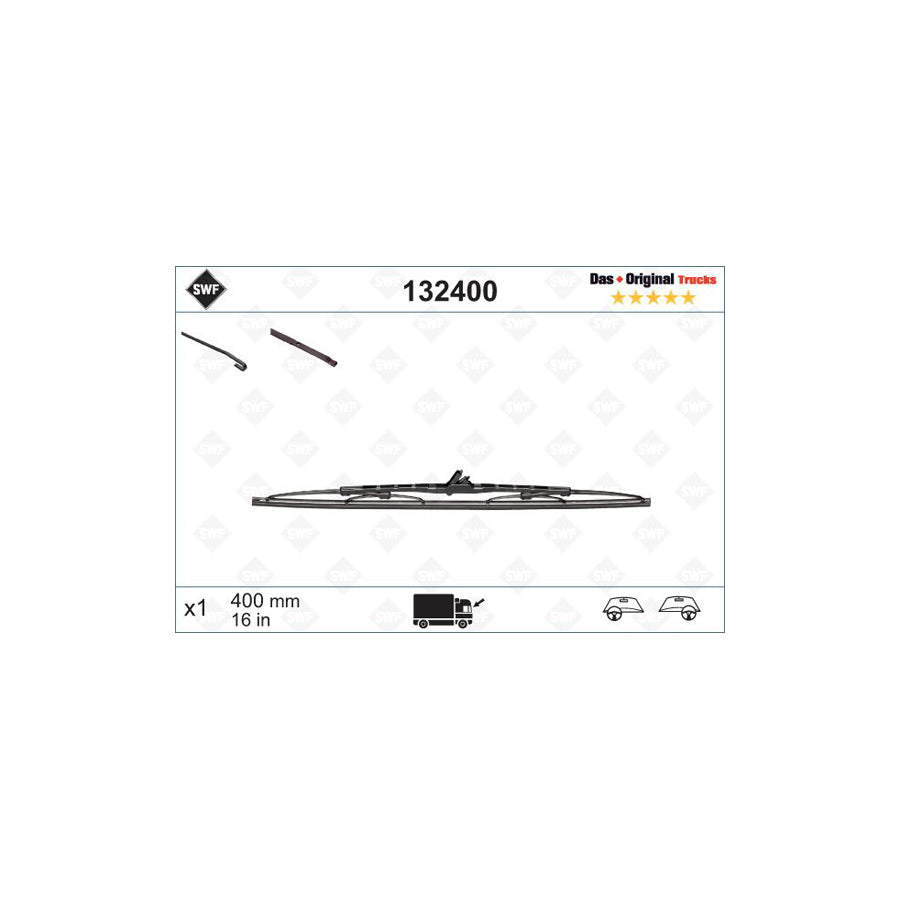 Swf Original 132400 Wiper Blade