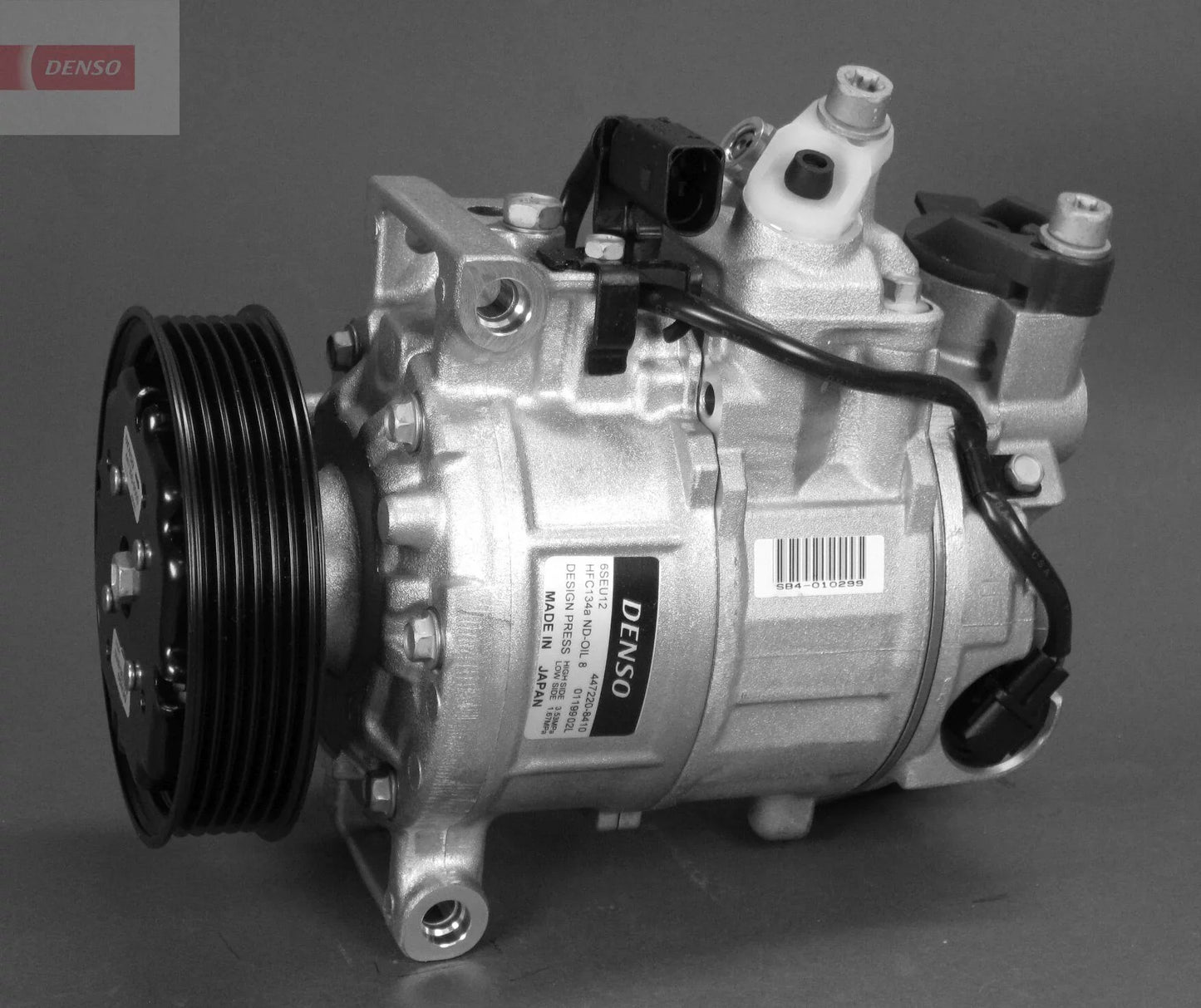 DENSO DCP02048 Compressor, Air Conditioning for Audi A4