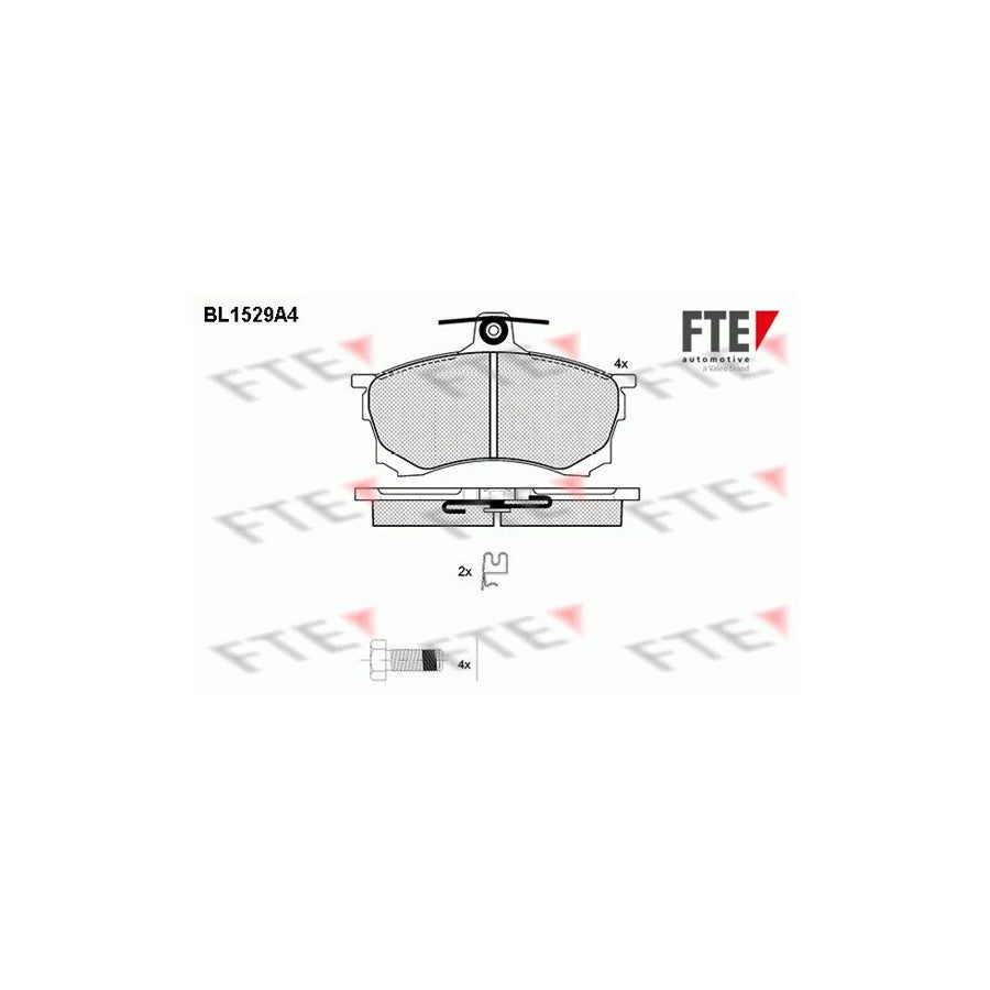 FTE Bl1529A4 Brake Pad Set for Mitsubishi Carisma