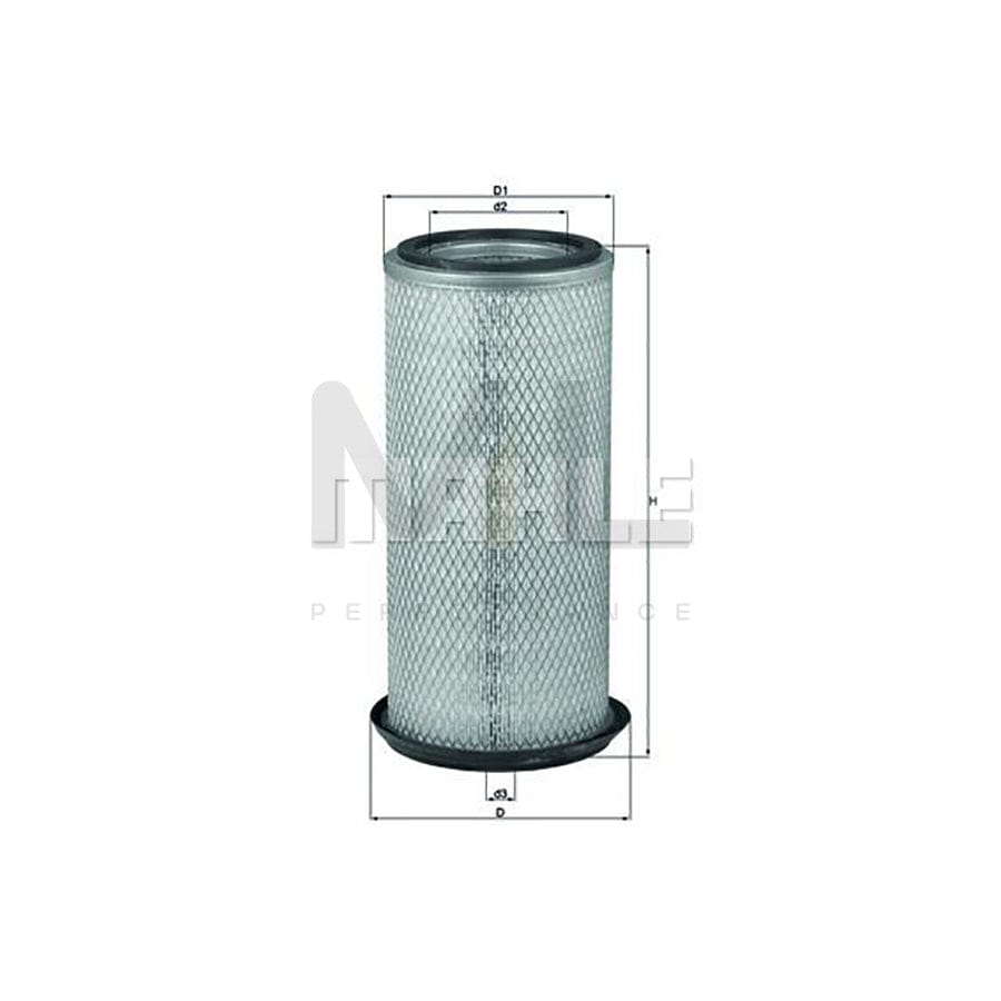 MAHLE ORIGINAL LX 940 Air Filter Filter Insert | ML Performance Car Parts