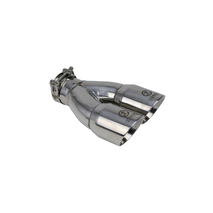 aFe 49T25364-P10 2-1/2 IN Inlet x 3 IN Dual Outlet x 9-1/2 IN L Universal Exhaust Tip