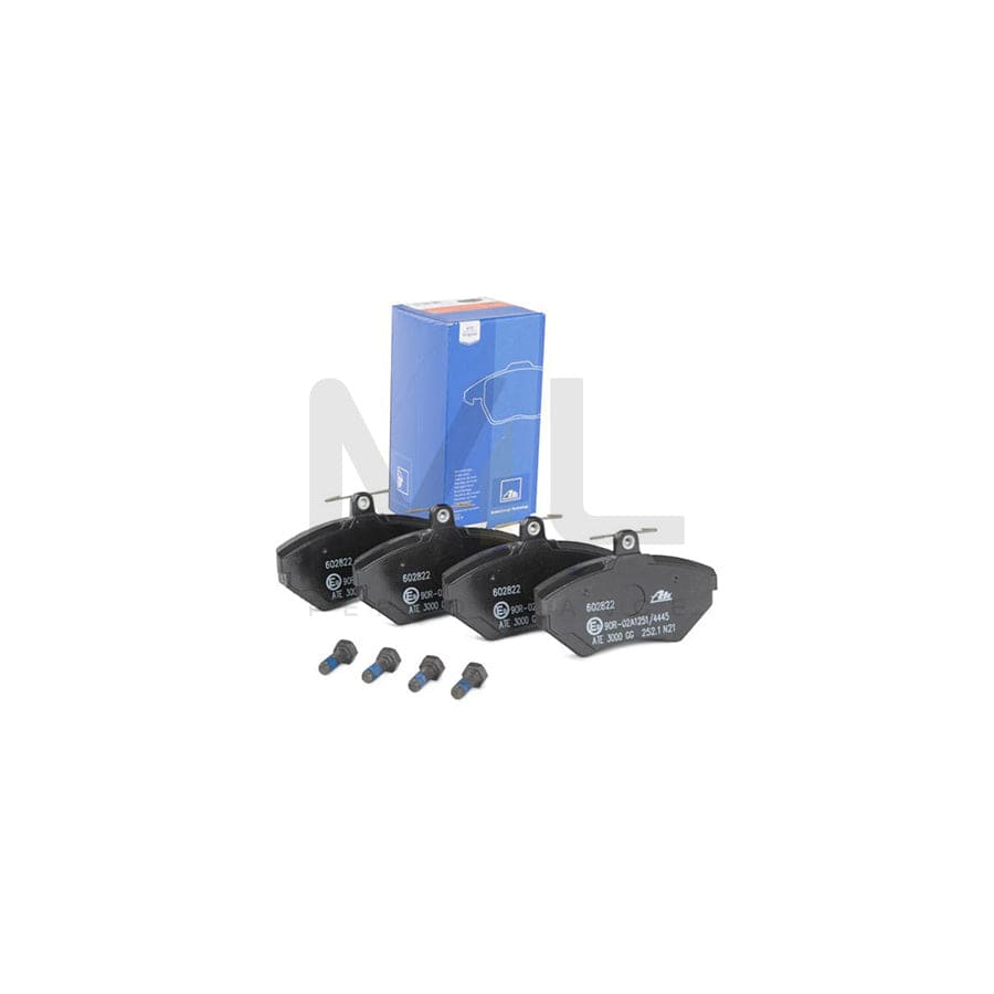 ATE 13.0460-2822.2 Brake pad set excl. wear warning contact, with brake caliper screws