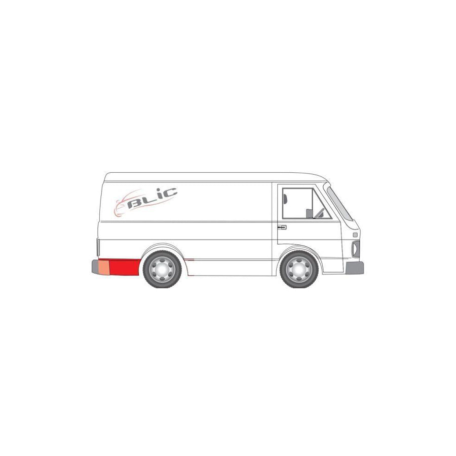 Blic 6504-03-9560602P Wing Fender for VW Lt