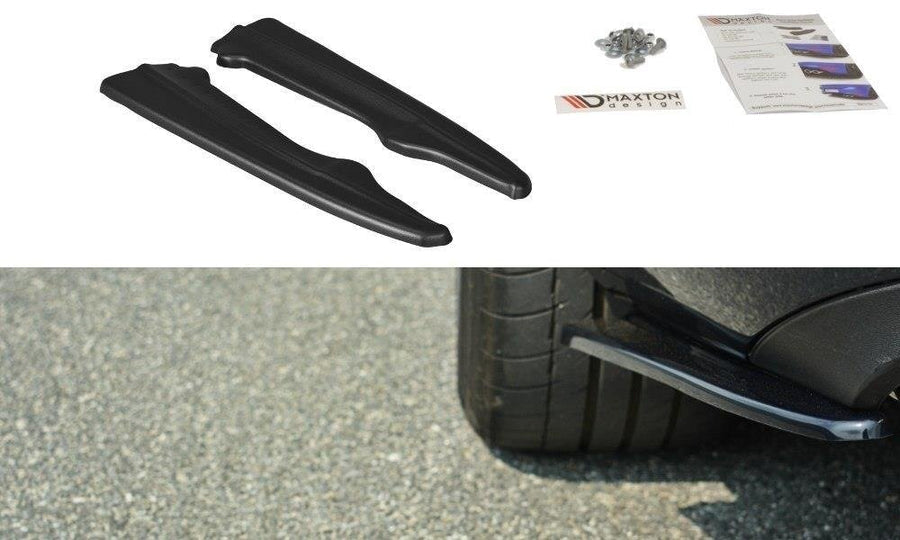 Maxton Design ME-E-212F-C-RSD1T Rear Side Splitters Mercedes Benz E-Class W212 | ML Performance UK Car Parts