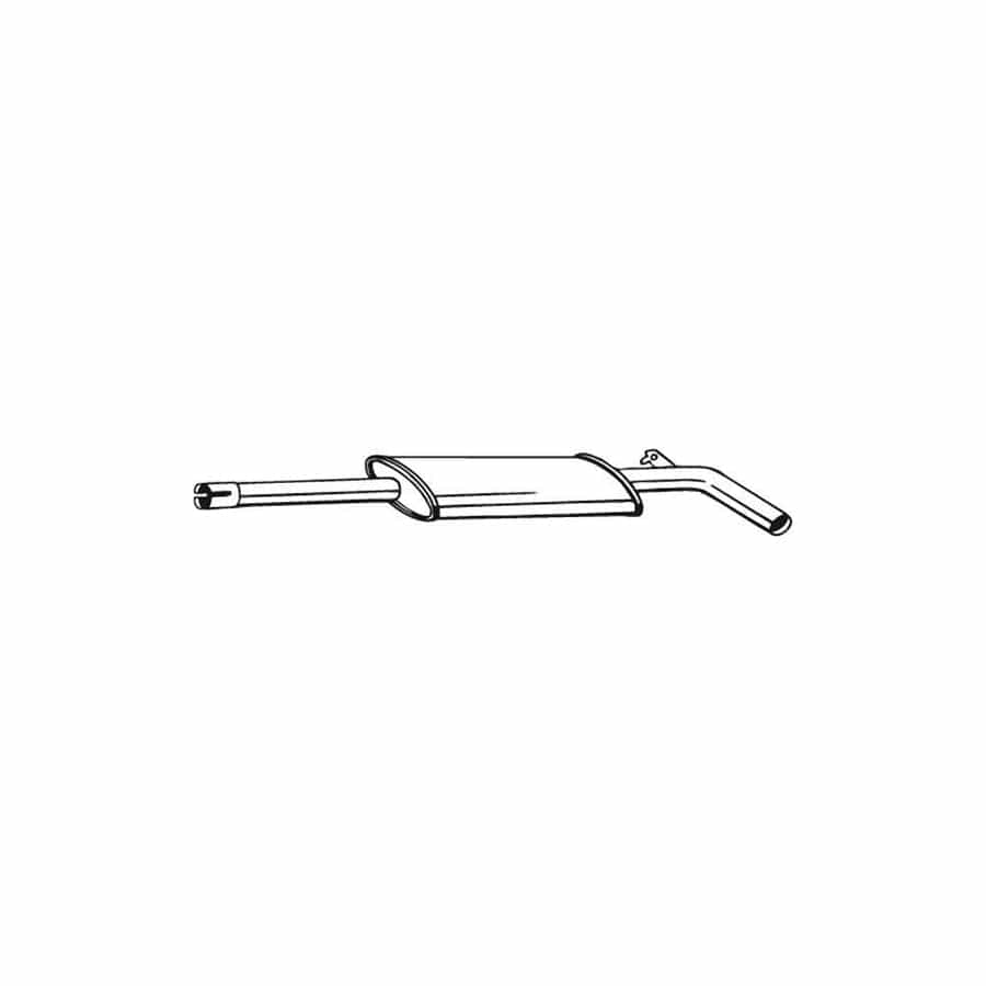 Bosal 279-375 Middle Silencer