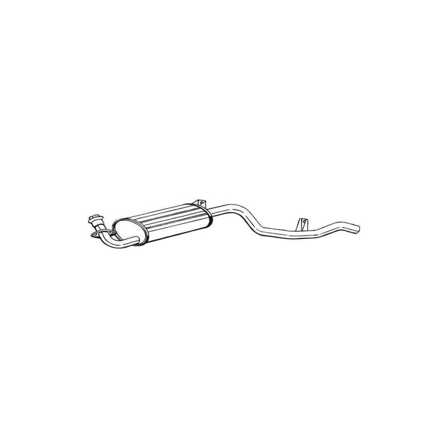 Bosal 282-659 Rear Silencer for Mitsubishi Pajero / Shogun