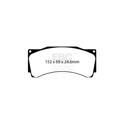 EBC DP8080RP1 Audi BMW VW Front RP-1 Brake Pads 2 | ML Performance UK Car Parts