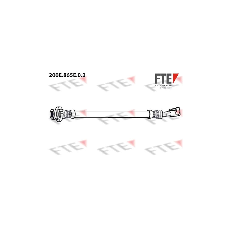 FTE 9240910 Brake Hose for Nissan Qashqai II (J11)