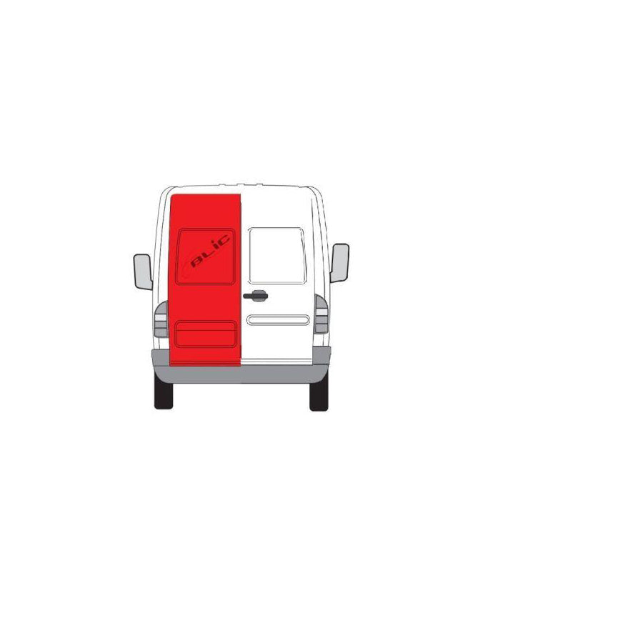 Blic 6013-00-3546106P Door, Body Suitable for Mercedes-Benz Sprinter